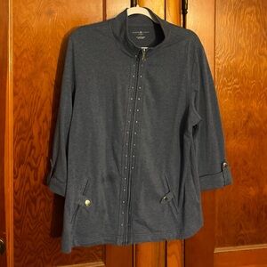 2/$25: Karen Scott Blue Jacket